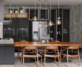 Cozinhas + wood interiores